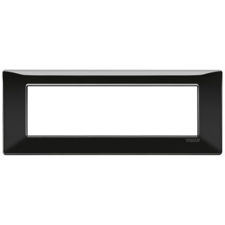 Vimar Plana placca 7 moduli colore nero 14657.05