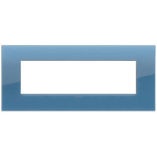 Plate Vimar Arke 7 Modules Classic Reflex Oltremare 19657.64