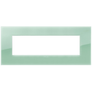 Placca Vimar Arke 7 Moduli Classic Reflex Salvia 19657.65