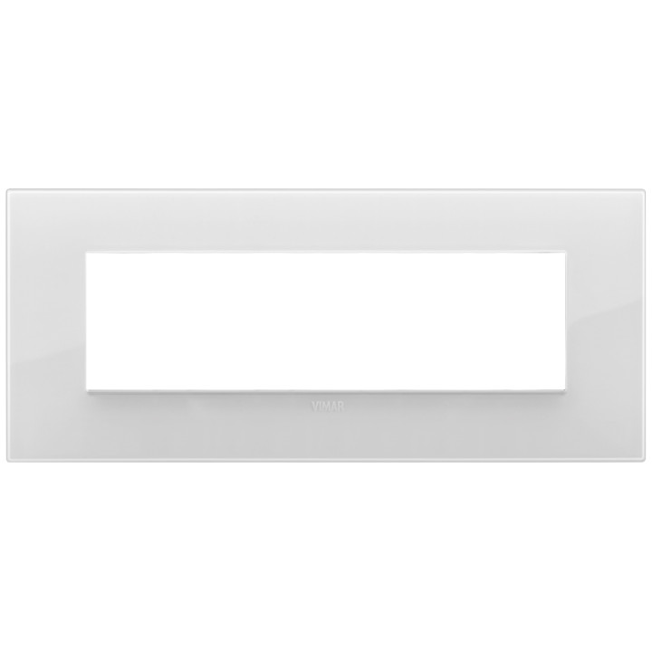 Plate Vimar Arke 7 Modules Classic Reflex Ice 19657.66