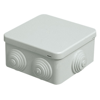Junction box from the outside Vimar square grommets IP44 V55003
