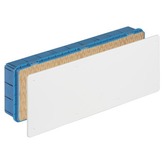 Flush-mounted junction box Vimar white cover V70010