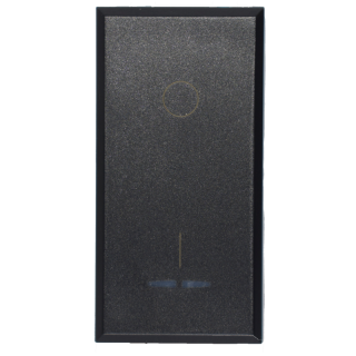 Imterruttore Bipolar Ave Tekla 2P 16AX negro 445010