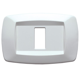 Master Modì Cover for Bticino 1 module white MD101