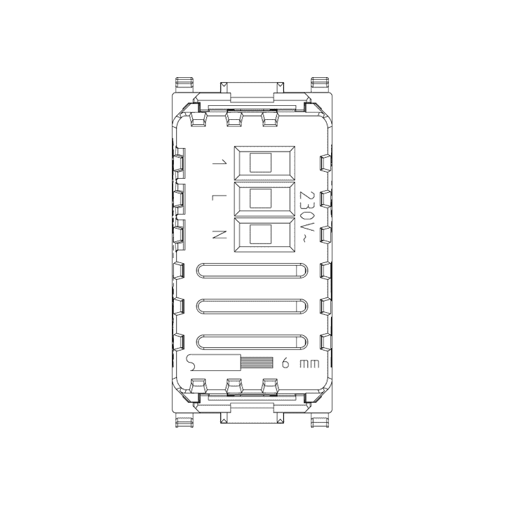 Switch infrared Vimar Plana 230V 14181