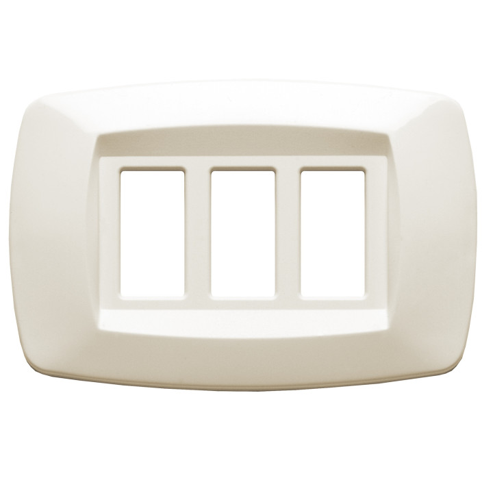 Master Abdeckrahmen modi 3 Module, elfenbeinfarben MD283