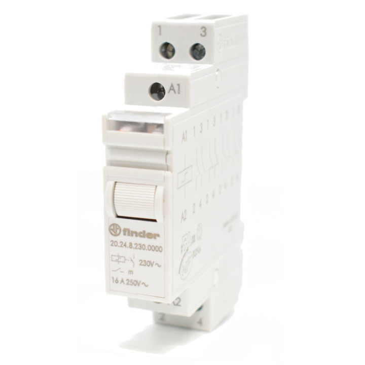 Relé de conmutación modular Finder FIN20248230