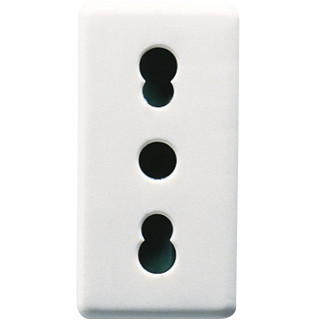 GEWISS SYSTEM TWO-WAY SOCKET 10/16A GW20203