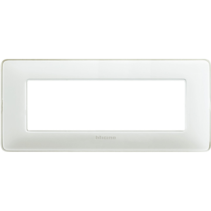 Bticino Matix Plate 6 modules ice AM4806CBN