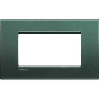 Bticino Livinglight plate 4 square modules park LNA4804PK