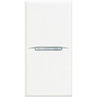 Bticino Axolute Axial Multiway Switch 1P 16A White HD4003N