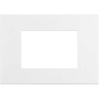 Bticino Axolute AIR Plate 3 Modules Paintable matt white HW4803AW