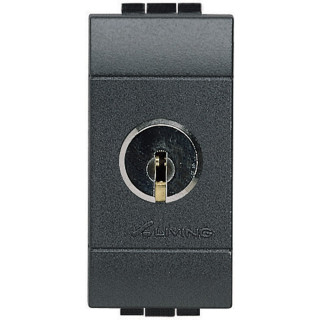 BTICINO LIVINGLIGHT SWITCH WITH KEY 16A