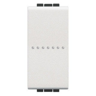 Bticino LivingLight Switch Axial 10A 1P White N4051N