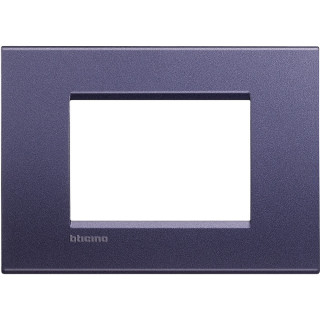 Bticino Livinglight Placca 3 Moduli Quadra LNA4803CB