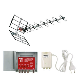 FTE Antenna + Power Supply + Amplifier Kit VKIT1LTE