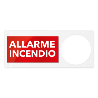 Pannello Indicatore Comelit Allarme Incendio Plexiglass