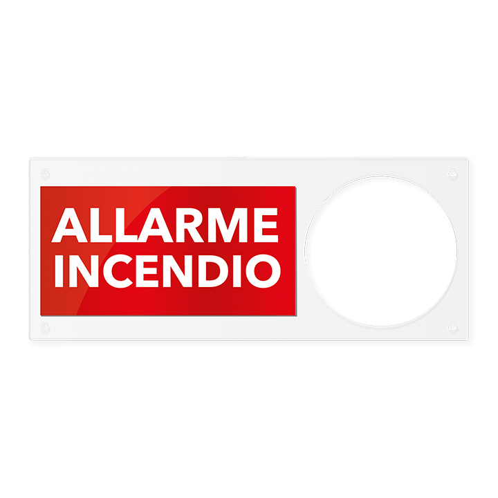 Comelit Indicator Panel Fire Alarm Plexiglass