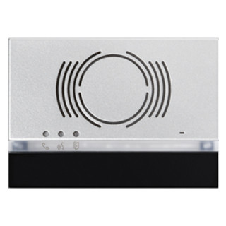 Bisel de Urmet Alfa para el audio externo Negro 1168/130