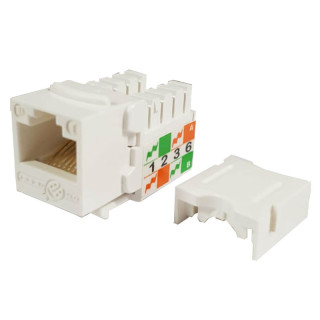 Outlet Item RJ45 U/UTP cat.5E, White 50101