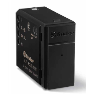 Gradateur encastré Finder YESLY 200W Bluetooth Noir 15718230B202