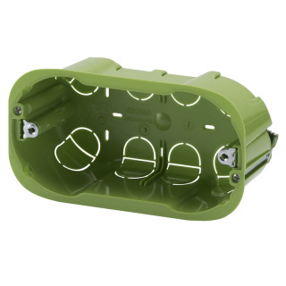 Rectangular box for light walls Gewiss 4 modules GW24404PM