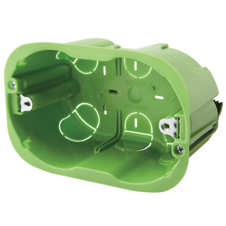 Rectangular box for light walls Gewiss 3 modules GW24403PM