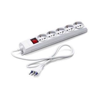 Universal power strip for 5 sockets with switch