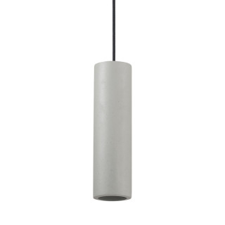 Suspensión Ideal Lux OAK SP1 ROUND efecto cemento 150635