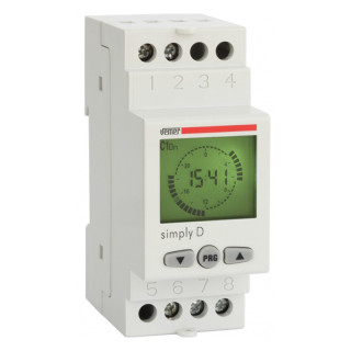 Vemer Simply D digital switch daily programming VE512000