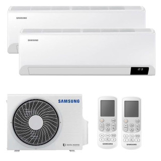 Climatiseur Double Split Samsung CEBU 12000+12000BTU WIFI Onduleur R32++