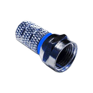 Connector for satellite and terrestrial TV cable type F screw for cable 7,0mm