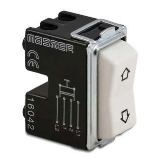 Doppelter Masterknopf 16000 mit Pfeilen 16042