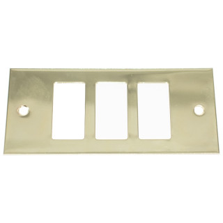 Insert Master Gold lacquered 3 modules to complete with frame 60l213