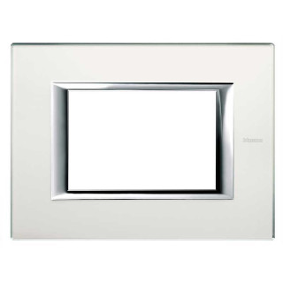 BTICINO AXOLUTE PLATTE 3 MODULE HA4803VSA