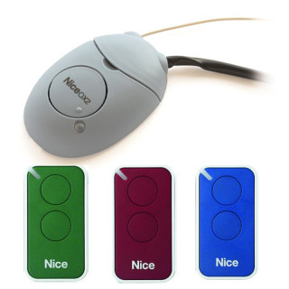 KIT Nice Receiver with 3 remote controls 2 channels INTIKIT