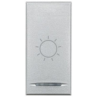 Cubierta de botones Bticino Axolute 2 funciones con lentes iluminables HC4911BA