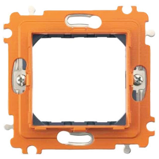 Bticino Axolute Frame 2 modules with screws and clips H4702