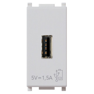 Vimar Plana 5V1,5A Silber 14292.SL USB-Steckdose