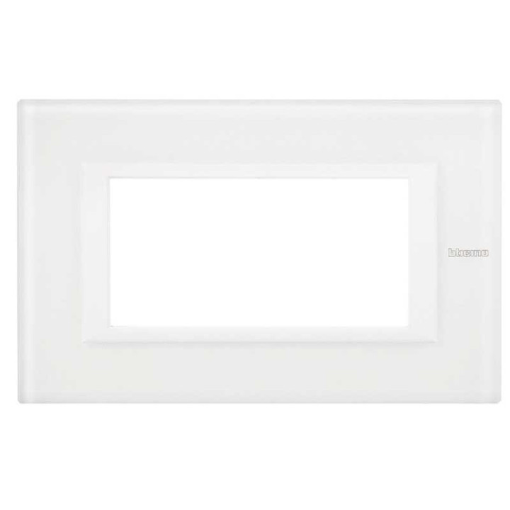 BTICINO AXOLUTE PLATTE 4 MODULE HA4804VBB