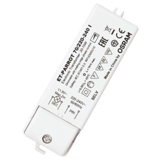 Osram electronic transformer for halogen lamps 220/12V 20/70W ETPAR70I