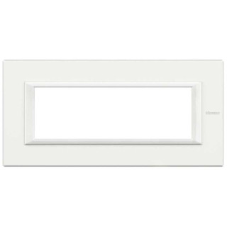 Bticino Axolute Placca 6 Moduli Bianco Monochrome HA4806HD