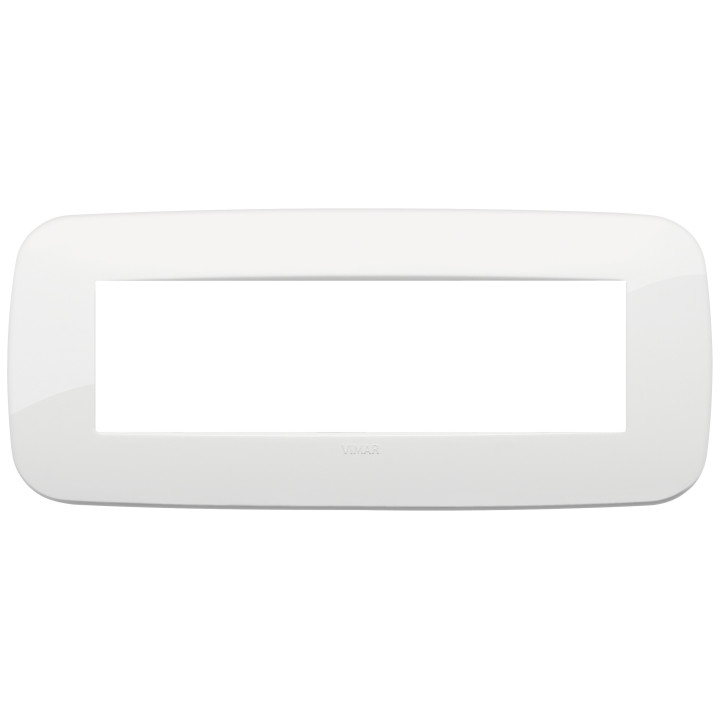 Placca Vimar Arke Round 7 Moduli bianco 19687.84
