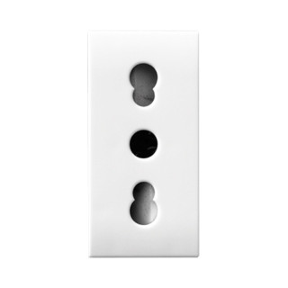 Zweipolige Steckdose Ave Domus Sistema 44 10/16A 441006/15TS