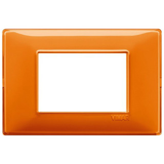 Vimar Plana plaque 3 modules couleur orange 14653.48
