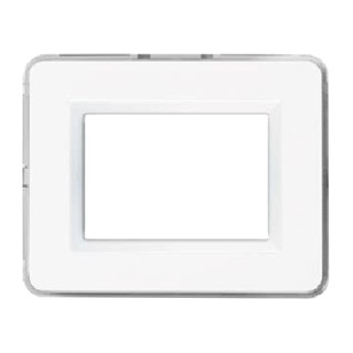 Ave Personal System 44 Plate polymer 3 modules white 44P03B