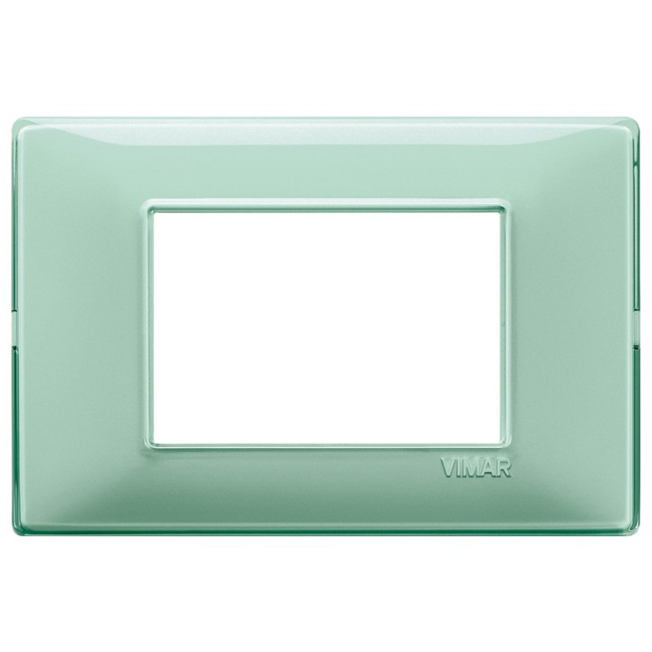 Vimar Plana Plate 3 modules colour mint 14653.44