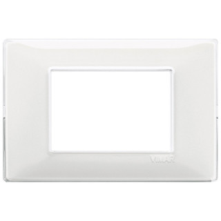 Vimar Plana Abdeckrahmen 3 Module Farbe Schnee 14653.41