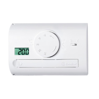 Finder Wall Thermostat White DC 1 CONTACT 1T41900300