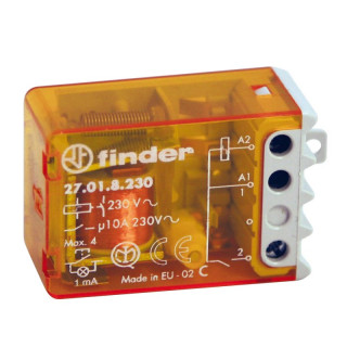 Finder relais interrupteur à impulsion 230v FIN27018230